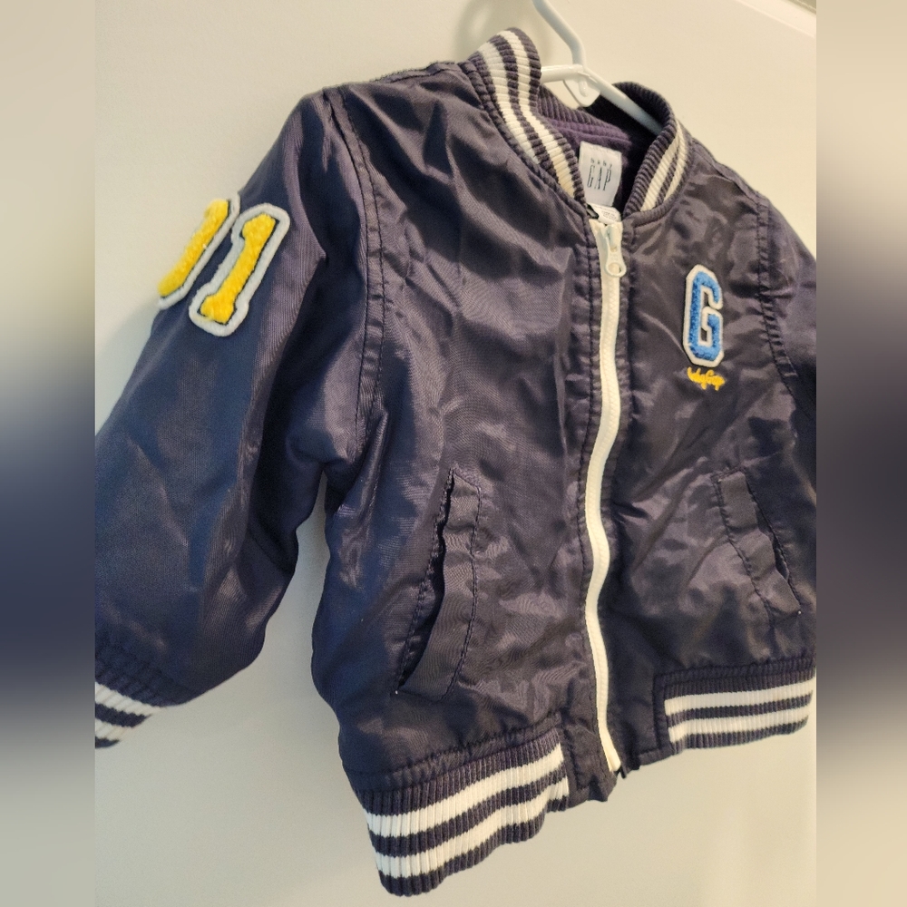 12-18m blue Baby GAP jacket. - Picture 8 of 12